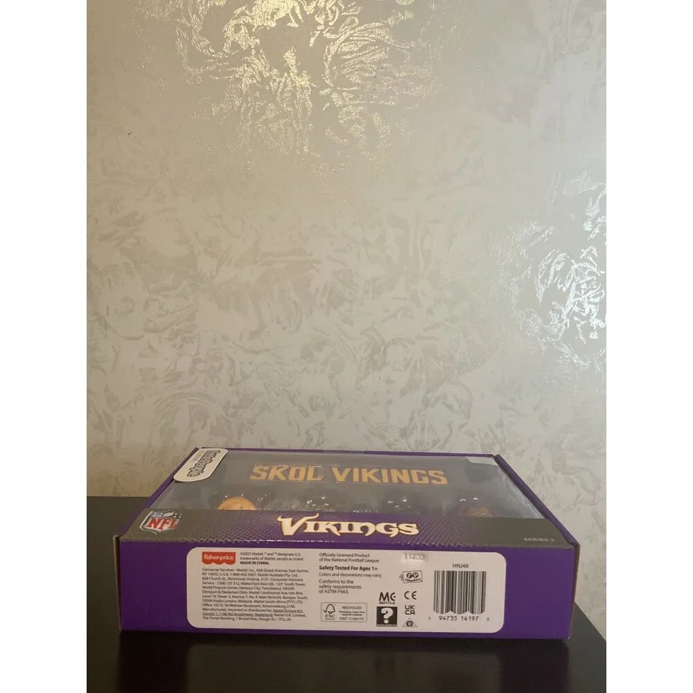Fisher Price Little People Vikings Football Collectors Set SKOL #2